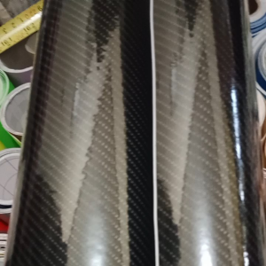 Stiker Scotlet Carbon 6D: Stiker Tahan Lama & Tahan Air Per 1m