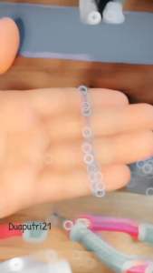[promo] GELANG TITANIUM STAINLEES STEEL PRIA WANITA COWO CEWE MODEL RANTAI ANTI KARAT COD