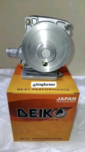 Deiko Water Pump Pompa GMB Pompa Keong Sirkulasi Mesin Diesel Silver