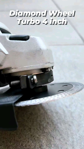 Diamond Wheel Lazaro Turbo Slim 4" inch Mata Gerinda Potong Keramik Granite Tajam