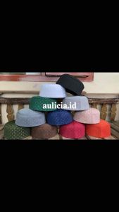 PECI MALAWI NUR TERBARU MOTIF FULL BORDIR KOPIAH SONGKOK PRIA DEWASA TERMURAH DAN TERLARIS