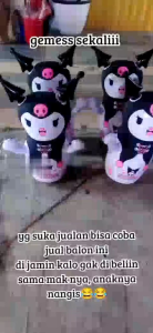 1 Lsn TINJU AIR KUROMI TANGGUNG 60cm Mainan tiup tinju2an