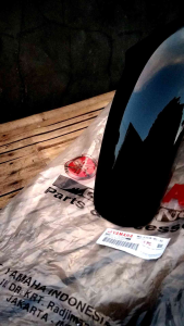 SELEBOR Spakbor Selebor Depan Front Fender Yamaha Rx king Rxking Original Yamaha Warna Hitam