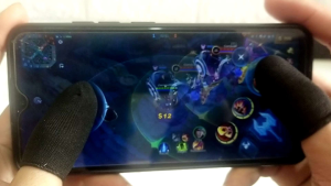 RSHOP TERLARIS Sarung Jempol Jari Tangan Gaming Finger Sleeve Anti Keringat Game - Hitam