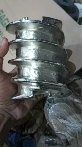 screw ulir mesin poles padi beras tipe N70 4 ulir crome