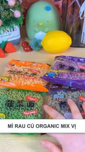 Mì kiều mạch rau củ quả thành phần chính từ các loại rau củ quả nhà trồng thích hợp cho người ăn chay ăn kiêng