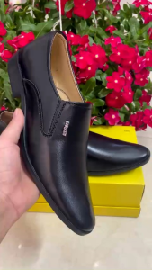 [FreeshipMAX] Giày công sở nam phom đẹpgiày tây nam da mềm đế khâu sẵn rất chắc chắn mã GT 01