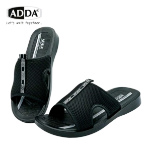 รูปลักษณ์ Adda ของแท้ 100% รองเท้า สีดำ/ตาล รุ่น 7J05 ลดค่า 35-45