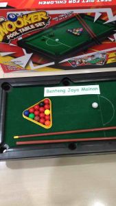Mainan Bilyar pool table set-mainan edukasi anak play and learn