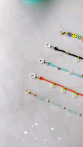 🏵️Flower Blossom Beaded Necklace🏵️ สร้อยคอลูกปัดแฮนด์เมดลายดอกไม้