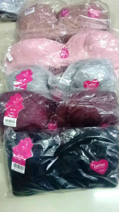 6PCS Bra Sport LUTINO JUMBO / Bra Sport Tampa kawat Size 34-46