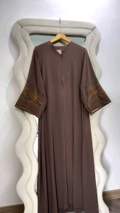 ABAYA DELISA.ABAYA SILK MAXMARA.ABAYA MUSLIM WARNA PUTIH