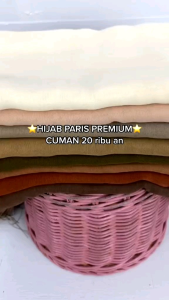 Segi Empat Paris Tasel Tiga Sisi / Hijab Paris Jadul / Kerudung Viral Paris Jambul Part 2
