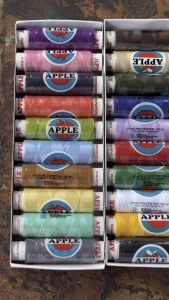 [Box-100m] Apple thread Sewing Sinulid 100m 10tubes/box Lucky888corp