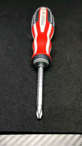 Obeng Kembang Min Plus Minus Besi Solid 2in1 Amerika USA High Quality