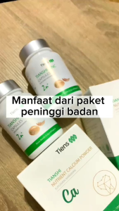 Peninggi badan Calsium & zinc Capsule susu peninggi badan calsium terbaik original (COD)