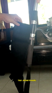 Tas joran ransel 100 cm Tegek Waterproff