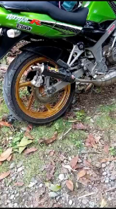 KNALPOT NINJA R RR SS FULL STAINLESS SUARA SUPER GARING