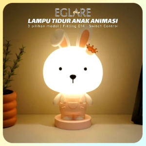 Eglare Lampu Tidur Anak Animasi Rabbit Bear Tiger E14