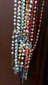 Paket Kalung Rosario & Aksesoris Doa Katolik