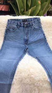 XANNSHOPS  Punny Jeans เซ็ตสุดฮิต กางเกงยีนส์ ผู้หญิง สาวอวบ ทรงบอย ผ้าไม่ยืด