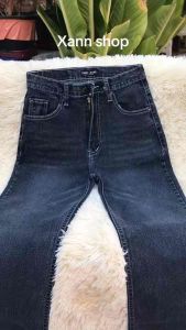 XANNSHOPS Punny jeans New‼️✨ ขาม้า ผ้ายืด เอวสูง