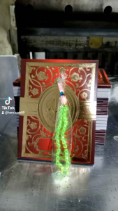 BUKU YASIN &THALIL SOFT COVER EMBOS EMAS ISI 128HALL + PLASTIK OP