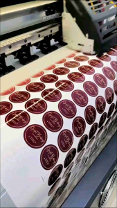 Cetak Stiker Dan Cutting Ukuran A3 | Bebas Desain dan Full Color