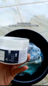New Cloth Stain Remover Alclean Serbuk Ajaib Pembersih Noda Membandel pada Pakaian Membersihkan Noda lama Hilang Seketika