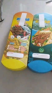 kertas kebab/kardos kebab ivori putih