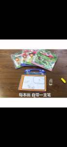 CTD Handle Water Magic Writing Book Pen Kids Children Drawing Colouring Creativity Buku Lukisan Air Berwarna 儿童神奇水画本