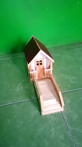 Miniatur Rumah Dengan Jembatan: Dekorasi Interior & Aksesoris