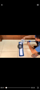 Cây lau nhà 60cm Cây lau công nghiệp cây lau inox cứng cáp cán dài