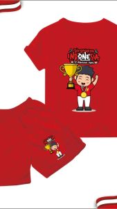 SETELAN ANAK COWOK CEWEK UMUR 6 BLN-5 TH 17 AGUSTUSAN VIRAL UKURAN S M L XL EDISI AGUSTUSAN KEMERDEKAAN