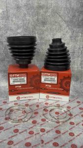 Boot Drive Shaft Depan/Karet As Roda Depan Luar Toyota Fortuner & Hilux 2.5cc/3.0cc 1KD-2KD/2GD Genuine PTM +clamp 43447-0K020 1pcs