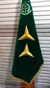 Bendera Ruangan Pataka Bintang 2 Logo Kejaksaan RI 90 x 135 Cm