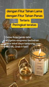 Gelas Kopi Kaca Tebal 160 ml: Pilihan Terbaik untuk Kehidupan Sehari-hari