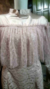 BUAT LEBARAN 2025 GAMIS PESTA DUSTY PINK JN. CANTIK BANGET