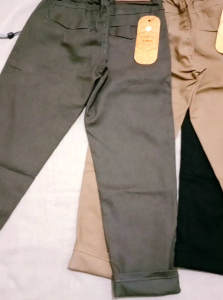 Celana Chinos Panjang Anak Laki-Laki Bahan Katun Kampas Model Chino panjang Umur 3-13 Tahun