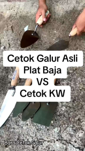 Cetok Galur 18cm Baja Asli Galur Sendok semen Cetok Galur Asli Original Sendok Semen Cetok Bagunan