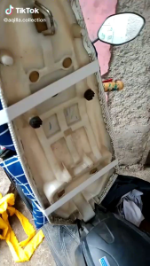 BANTAL JOK MOTOR EMPUK MOTIF KOTAK-KOTAK