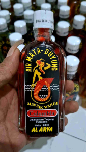 6 botol minyak wangi cap duyung merah besar 60ml