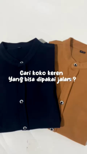 COUPLE KEMEJA AYAH ANAK/BAJU KOKO AYAH DAN ANAK KEMKO ILYAS BILHIKMA USIA 9.TAHUN-DEWASA