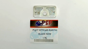Plat Setelan Rantai Blade New (Harga Per 1 PCS) - Plate Pelat Washer Stelan Penahan Bracket Breket Rante Chain Adjuster Samping Tutup Arm Honda Supra X 125 Helm In