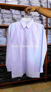 Baju Putih Polos SD MI SMP SMA Madrasah Training Ospek Magang Kerja Kuliah Seragam Sekolah Bahan Intercooler Premium Merk Martin