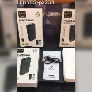 PX233 - Powerbank LENYES PX-233 Powerbank 20000mAh Mini Slim Portable Display Light Indicator Real Capacity Power Bank