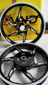 Velg VND six star V2 Mio m3/mio z/fino125/xeon/xride125 ukuran 160x14 & 185x14 velg vnd