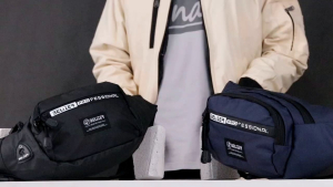 Waistbag Waterproof Pria Slingbag Tas Pinggang Selempang Shoulder Bag Cowok Anti Air MR 804