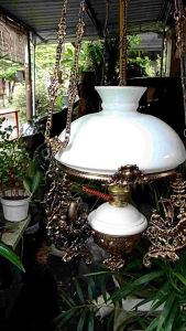 Lampu Gantung Klasik Jawa Motif Kapal Diameter 35