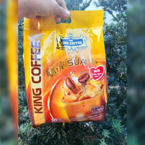 Cà phê hòa tan Café SỮA Plus - Túi 1 kg (50 gói x 20 g)e
